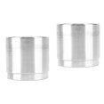 thumbnail image 1 of 2PCS Trailer Wheel Bearing Protectors with Dust Covers Stainless Steel Universal for Boats Snowmobiles RVs ATVs, 1 of 4