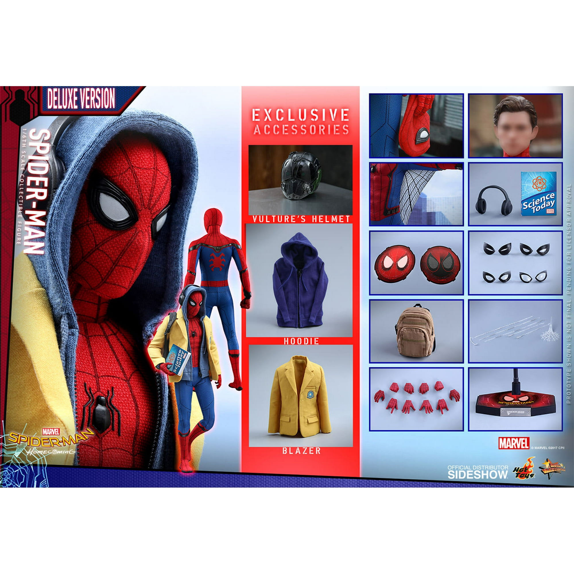 アメコミ Hot Toys FUNKO Spider-Man Figure Set Spider-Man Sixth Scale Figure by Hot Toys | Sideshow