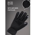 thumbnail image 4 of Esquí Ergonomía Guantes cálidos de invierno Calentador de dedos completos para ciclismo (Negro), 4 of 4