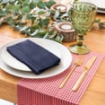 thumbnail image 6 of Washable Cotton And Linen Napkins, Style Napkins Suitable For Wedding Parties Bridal Showers Birthdays Table Decorations (C), 6 of 7