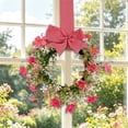 thumbnail image 2 of Dvumao Home Decor, Spring Simulation Bow Daisys Garland Window Display Door Hanging Wall Hanging Home Decor Farmhouses Decoration Pendant, Man Gifts, 2 of 6