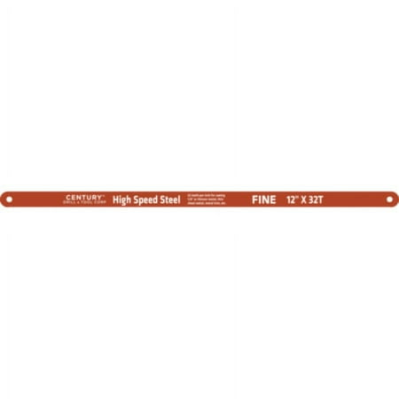

Century Drill & Tool Hacksaw Blade High Speed Steel - 12 in. x 32T