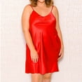thumbnail image 1 of LSLJS Robe de Nuit pour Femmes Grande Taille Lingerie Nuisette Jupe de Nuit sous-Vêtements, 1 of 4