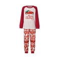 thumbnail image 2 of goowrom Christmas Family Matching Pajamas, Letters Tops  Pants, 2 of 10
