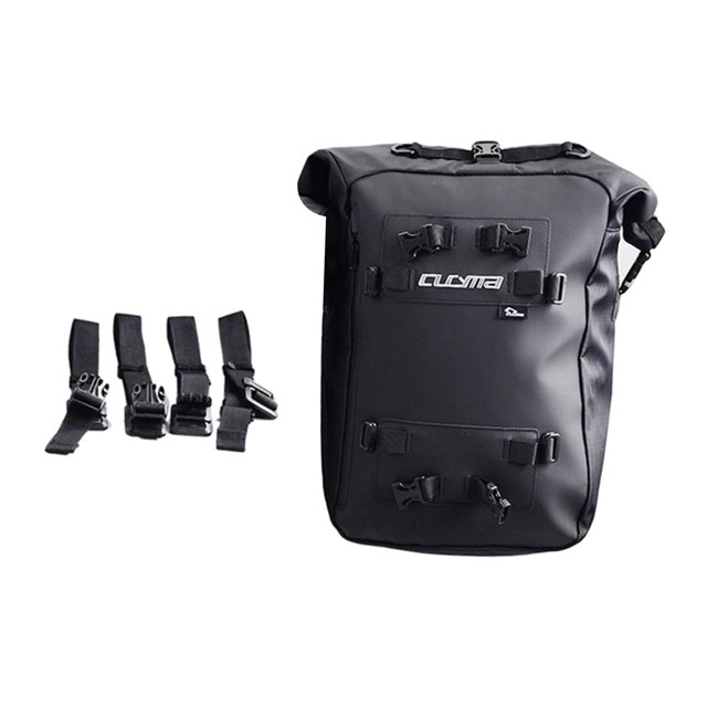 Mochila para motocicleta Bolsa para computadora portátil Impermeable Gran capacidad, Viajes Senderismo al aire libre L Zulema caso de la cola de la motocicleta