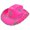 Pink, variant on Bride Porkpie Hat Crystal Panama Hat for Bachelorette Party Cocktail Parties Vacation Elegant Crystal for Comedian
