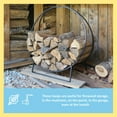 thumbnail image 4 of Achla Designs Minuteman International Medium Log Holder Hoop, 36 Inch Tall, Black, 4 of 5