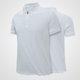 thumbnail image 5 of Camisas Elvqul Hombre Mayor Liso Manga Corta Botones Blanco Solapa, 5 of 7