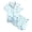 Z31-Blue, variant on Weebloom Pajamas For Toddler Girls Cute Leopard 2 Piece Sets Pajamas Kids Children Graphic Print Short Sleeve Button Shirt Shorts Pajama Set Sleepwear Nightwear Pjs Loungewear Khaki 4-5 Years