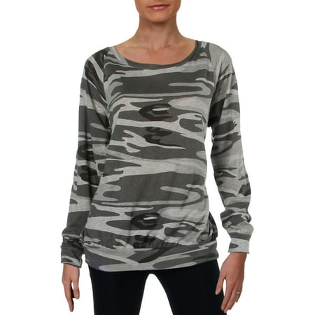 Alternative Apparel Womens Knit Pattern Casual Shirt
