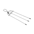 thumbnail image 1 of LOVIVER 3 Prong Barbecue Skewer Multifunctional Cookware 14inch for Grilling Chicken, 1 of 8