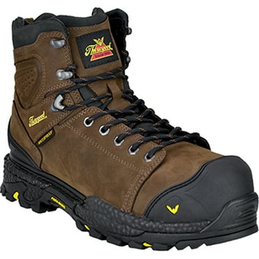 Men's Thorogood 6" Composite Toe WP Work Boots 804-4305, Brown