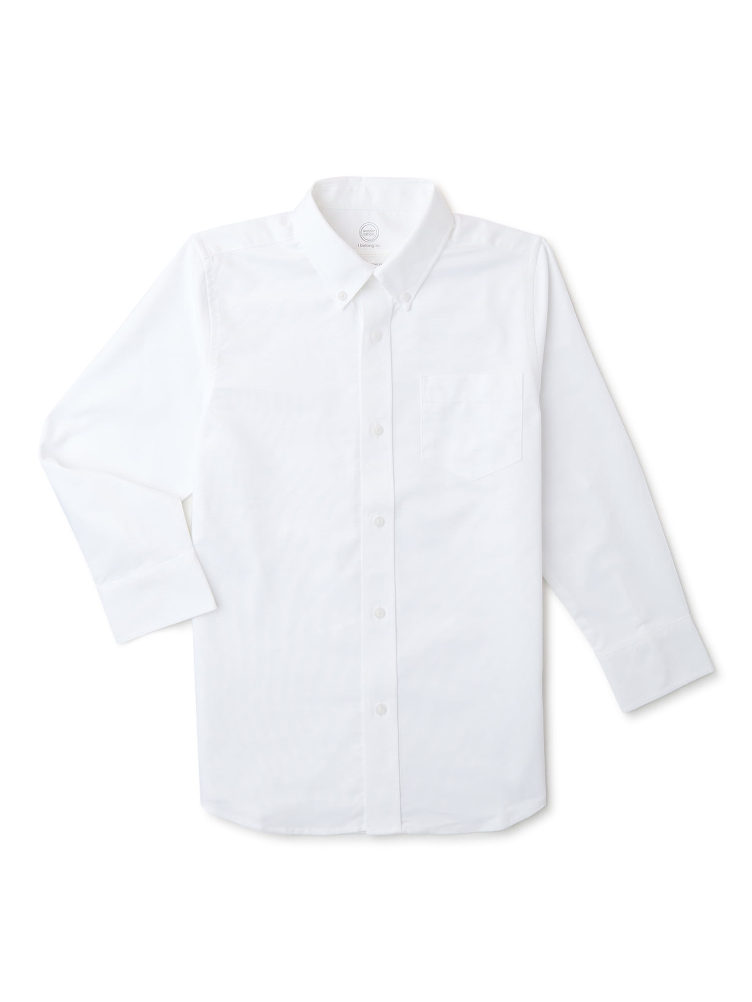 2 Pack Girls Shirt Blouse Top White School Uniform Short Sleeve 