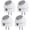 Warm light, variant on DEWENWILS 4-Pack LED Night Light Plug in,Nightlight Dusk to Dawn Auto ON and OFF, 360° Rotating Shade Nightlights, Warm White