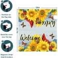 thumbnail image 6 of Spring/Summer Sunflower Cardinal Bird Mailbox Covers Magnetic Welcome Butterfly Floral Mailbox Cover Standard Size 18 X 21 Holiday Mailbox Wrap Post Letter Box Cover Decorative for Home Outdoor Garden, 6 of 6