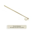 thumbnail image 5 of Achim Fantasia 7/16" Cafe Rod, 3/4" Projection 48"-86", Brass, 5 of 5