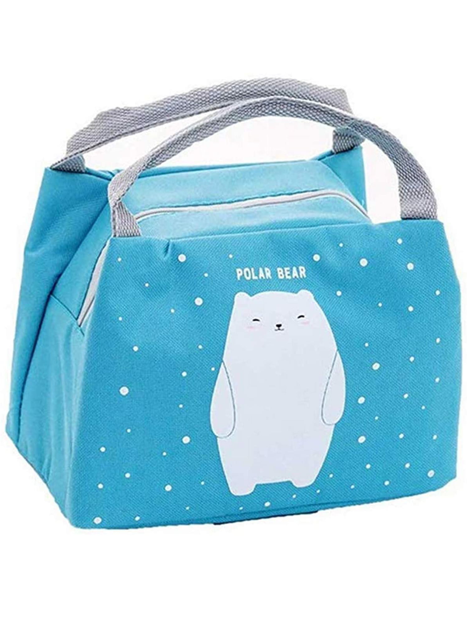 Waterproof Thermal Insulated Lunch Bag Oxford Cooler Bag Picnic Pouch Lunch Box