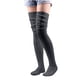 thumbnail image 2 of Calcetines de lana cálidos para mujer, calcetines de invierno de color liso hasta la rodilla, calcetines largos de tubo, calcetines gruesos, calcetines de poliéster para mujer, 2 of 5