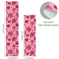 thumbnail image 3 of 33"x9" Skateboard Grip Tape Protector Sheets Nonslip Protection Griptape Sheet for Outdoor Sports Red Valentine's Day Pattern, 3 of 7