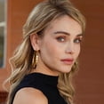 thumbnail image 5 of YOUNGYUE Gold Hoop Earrings for Women, 30-70mm 14K Gold Plated Big Hoops, Hypoallergenic Lightweight, 5 of 7