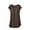 Coffee5, variant on Sleeveless Nightgown with Built in Bra Womens Pajamas Nightdress Solid Color Loungewear Dress