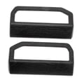 thumbnail image 1 of Cubierta de recorte de la salida de aire acondicionado Unique Bargains para el interior de Toyota Tacoma 2024-2025, etiqueta de recorte del marco de la salida de aire negro madera 1 par, 1 of 6