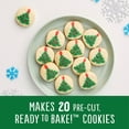 thumbnail image 4 of Pillsbury Ready to Bake! Christmas Tree Shape Sugar Cookie Dough, 20 Cookies, 9.1 oz, 4 of 16