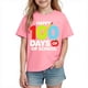 thumbnail image 1 of Camiseta de Manga Corta Linda con Impresión Gráfica para la Temporada Escolar de los Niños, Camisetas de Manga Corta de las Niñas, 1 of 9