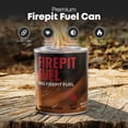 thumbnail image 4 of GasOne Firepit Fuel – Safe Wick Fuel for Fire Pit 8-Pack – Portable Fire Pit with 4 Wicks and 3 Hours Burn Time Per Canister, 4 of 6