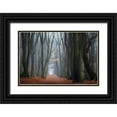thumbnail image 1 of Borggreve, Ellen 32x23 Black Ornate Wood Framed with Double Matting Museum Art Print Titled - Lean On Me, 1 of 4