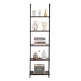 thumbnail image 7 of Industrial Square Pipe Shelf 5 Tier 17.3x11.8in Wall-Mount for Bedroom, 7 of 7