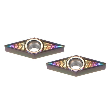 

Uxcell Carbide Turning Inserts VCGT110304-AK CNC Lathe Indexable for SVJB Series Holder 2packs