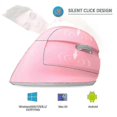 thumbnail image 3 of Wireless Vertical Silent Vertical Mouse (blue), 3 of 5