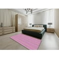 thumbnail image 4 of Ahgly Company Indoor Rectangle Patterned Magenta Pink Novelty Area Rugs, 6' x 9', 4 of 6