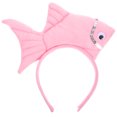 thumbnail image 1 of Diadema de pez dorado estereoscópica con forma de animal, tocado para niños, disfraz de fiesta de jardín de infantes, Halloween, cosplay, espectáculo de cabello (rosa), 1 of 7