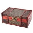 thumbnail image 2 of Vintage Wooden Storage Box Small Size Book Jewelry Storage Box Organizer (#2), 2 of 11