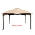 thumbnail image 2 of APEX GARDEN RIPSTOP Replacement Canopy Top for Lowe's Allen Roth 10'x12' Gazebo #GF-12S004BTO/GF-12S004B-1, 2 of 5