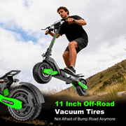 Electric Scooter for Adults,48V 23.4AH 40Miles Long Range 1200W E-Scooter for Adults,Top Speed 30MPH Commuting E-Scooter with 11Off Road Tires, Full Suspension