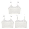 thumbnail image 4 of vastwit 3Pcs Cropped Tank Tops for Girls Spaghetti Strap Crop Top Basic Sports Cami Solid Color White M, 4 of 5