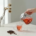 thumbnail image 4 of CnGlass Induction Stovetop Kettle with Filter Lid, Glass Clear, 20 oz, 4 of 7