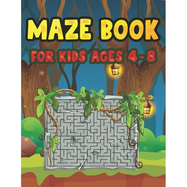 Download Maze Book For Kids Ages 4 8 Funny First Mazes For Kids 4 6 6 8 Year Olds Maze Book For Children Games Problem Solving Cute Gift For Cute Kids Paperback Walmart Com Walmart Com
