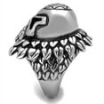 thumbnail image 4 of Luxe Jewelry Designs Men's Stainless Steel Skull Shaped Biker Style Ring - Size 12, 4 of 4