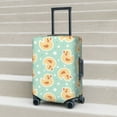 thumbnail image 5 of JUNZAN Cute Duck Print Washable Luggage Cover - Fashion Suitcase Protector Fits 18-32 Inch Luggage (without luggage), 5 of 5