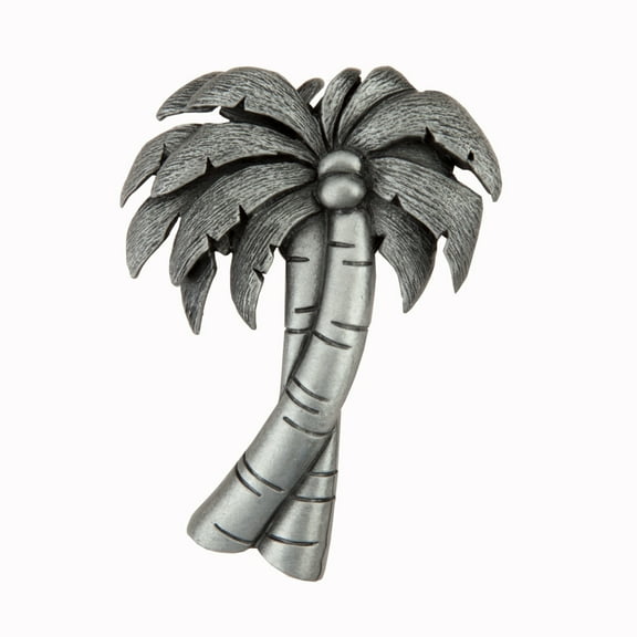 Acorn Manufacturing DQ1PP Artisan Collection Palm Tree Knob, Antique Pewter