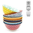 thumbnail image 3 of KitchenTour Ceramic Coffee Mug Set of 6 with Ceramic Bowls Set of 6-30 oz, 3 of 6