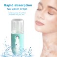 thumbnail image 3 of Yuarrent Humidificador rociador de niebla facial, vaporizador de 30ml para viajes en el hogar, atomizador de 5V, nebulizador hidratante, herramienta para Humidificadores azul Yuarrent HA028236-02B, 3 of 6