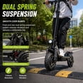 thumbnail image 5 of AJOOSOS X750 MAX Electric Scooter, 43 mph Max Speed, 50 Miles Long Range, 3200W Motor, Foldable Scooter Electric for Adults, 5 of 8