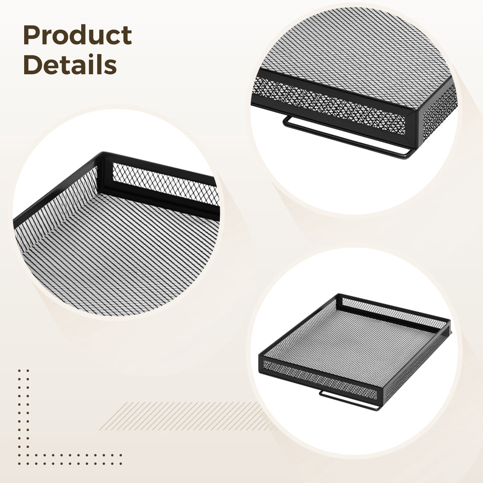 3-layer paper organizer, letter tray, mesh file organizer, paper sorting machine for home office supplies, desktop organizer