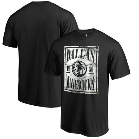 Men's Fanatics Branded Black Dallas Mavericks Court Vision T-Shirt