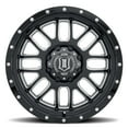 thumbnail image 2 of 20x9 Icon Alloys Alpha Gloss Black Milled Windows Wheel 6x5.5 (16mm), 2 of 3